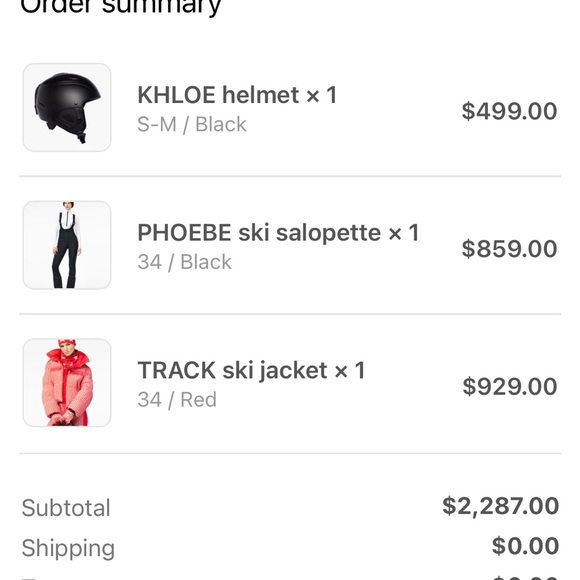 Goldbergh Track Ski Jacket in Red - Picture 3 of 3